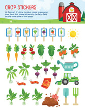 Load image into Gallery viewer, I Want to Be a Farmer Activity Book: 100 Stickers &amp; Pop-Outs