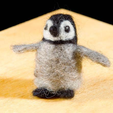 WoolPets Felting Penguin Kit