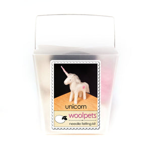 Woolpets Intermediate Level Felting Kit- Unicorn