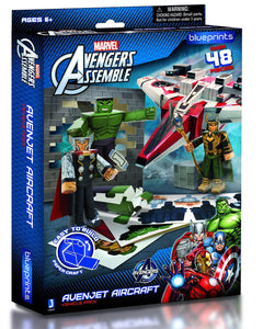 Marvel Avenjet Aircraft Papercraft Pack