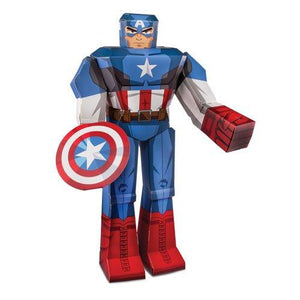 12" Captain America Marvel Papercraft Action Figure
