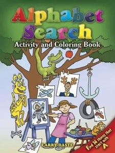 Alphabet Search Activity and Coloring Book