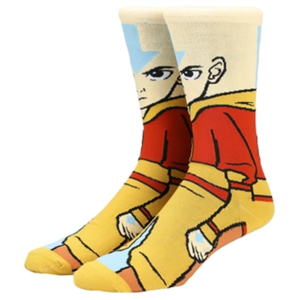 Avatar the Last Airbender Aang 360 Character Socks