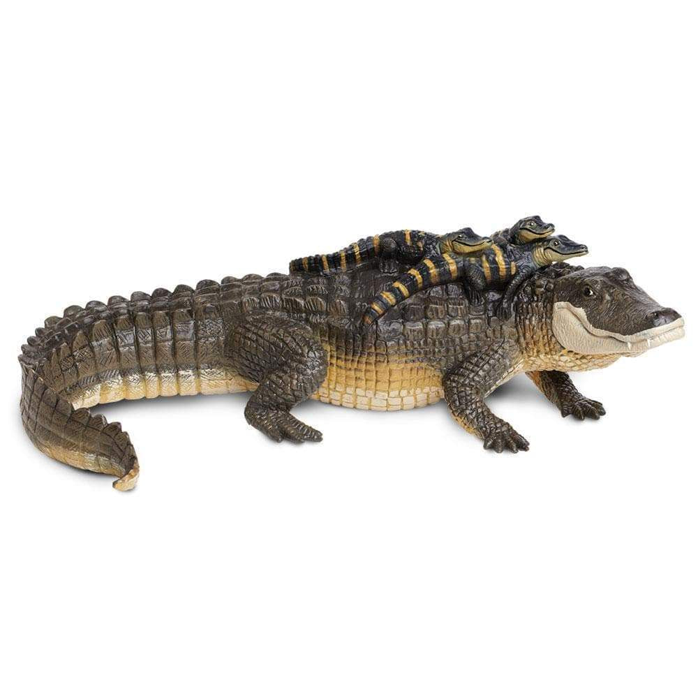 Safari Alligator with Babies Figure #259629