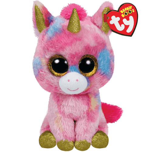 TY Fantasia the Multicolor Unicorn Beanie Baby