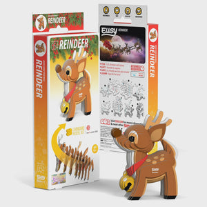EUGY Reindeer 3D Puzzles
