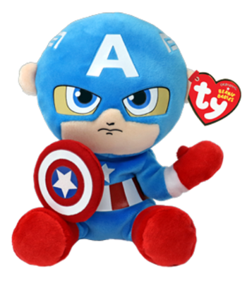 TY Marvel Captain America NEW DESIGN