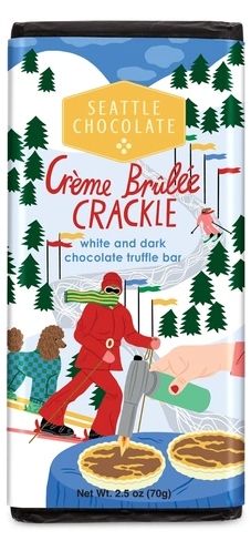 Seattle Chocolate Creme Brulee Crackle 2.5oz