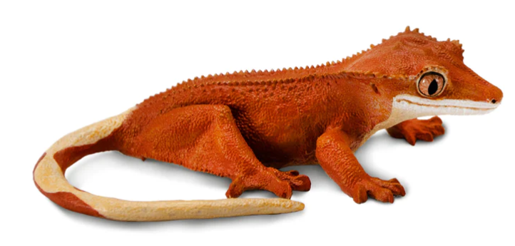 Safari Crested Gecko Toy Figure