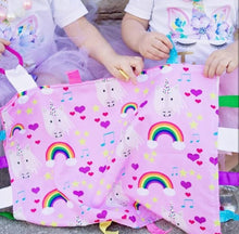 Load image into Gallery viewer, Baby Jack and Company - Learning Lovey Unicorn 14&quot; x 18&quot;