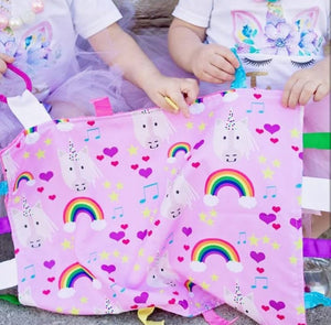 Baby Jack and Company - Learning Lovey Unicorn 14" x 18"