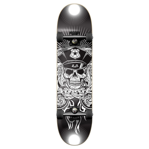 Yocaher Skateboards - Graphic Complete Skateboard 7.75" - Skull Cop