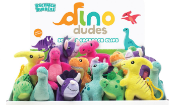 Dinosaur Scented Backpack Clip