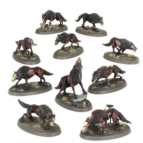 WARHAMMER AOS: SOULBLIGHT GRAVELORDS: DIRE WOLVES #91-45