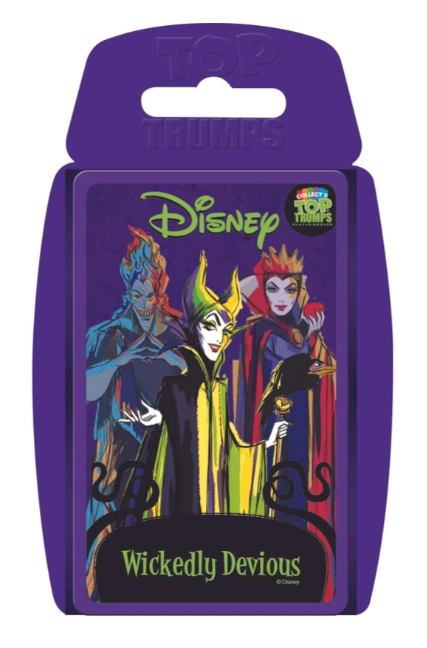 Disney Wickedly Devious Top Trumps Card Game