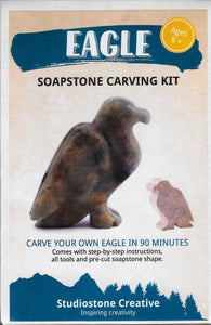 Studiostone Creative Eagle Soapstone Carving Kit