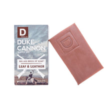 Load image into Gallery viewer, Duke Cannon - Big Ass Brick of Soap - Leaf and Leather