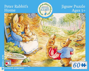 New York Puzzle Company - Peter Rabbit’s Home 60 pc Puzzle