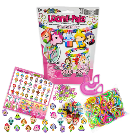 Rainbow Loom-Loomi-Pals Charm Bracelet Kit - Fairy