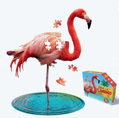 I AM Lil Flamingo 100pc Shaped Puzzle