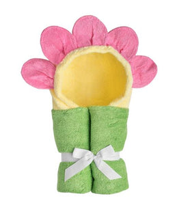 Yikes Twins - Flower Hooded Towels