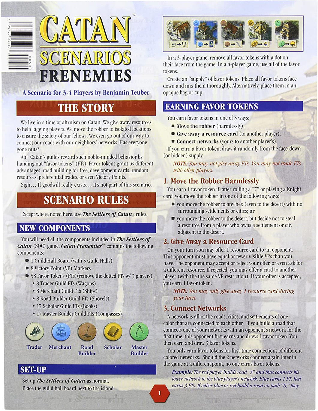 Catan Scenario: Frenemies