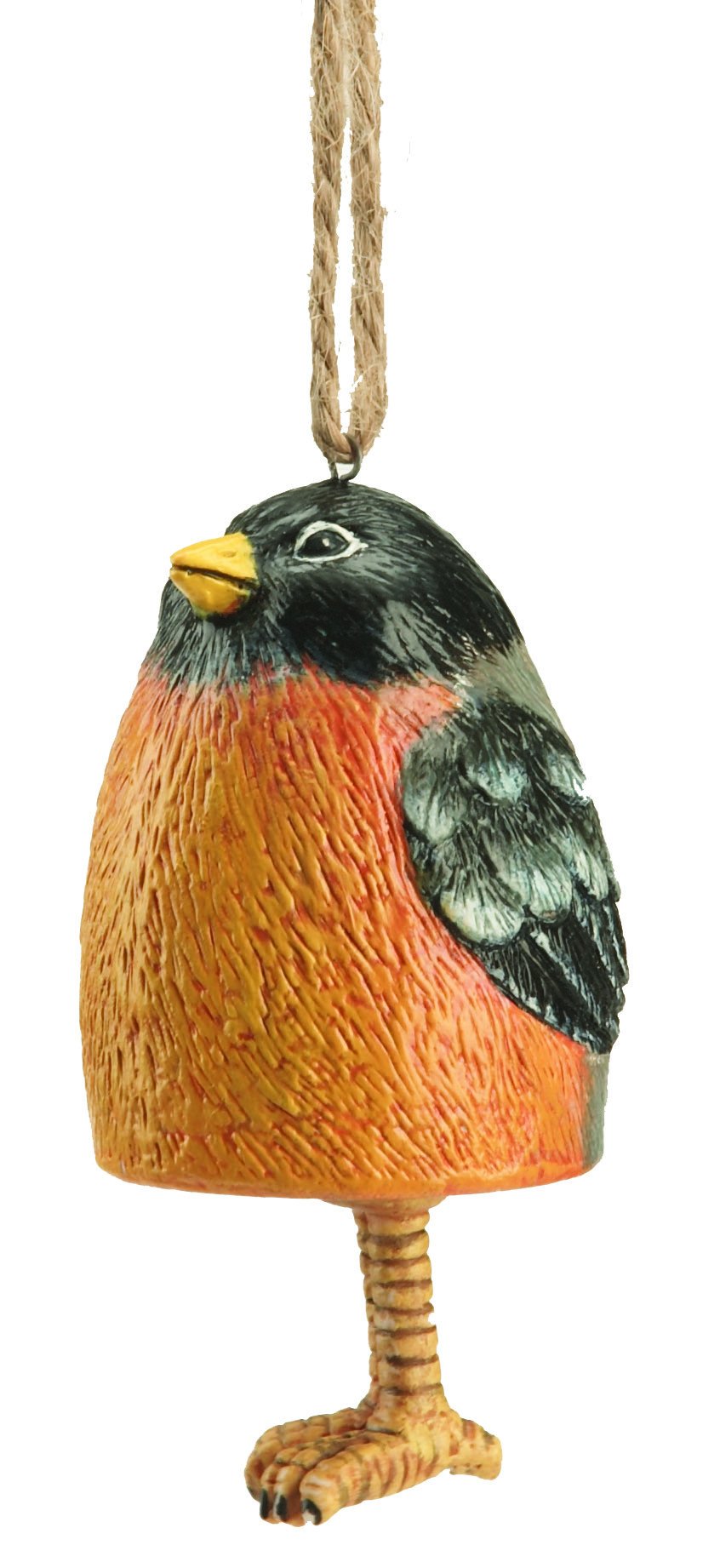 American Robin Ceramic Spring Bell Ornament