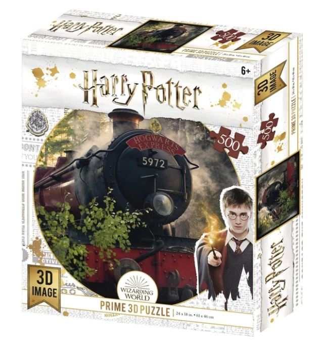 Lenticular 3D Puzzle: Harry Potter Hogwarts Express