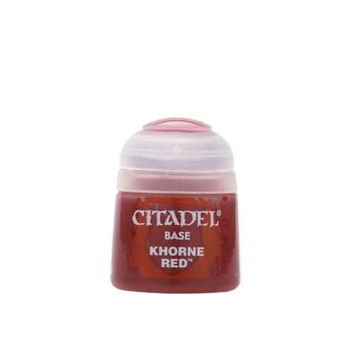 CITADEL COLOR BASE: KHORNE RED 12ML #21-04