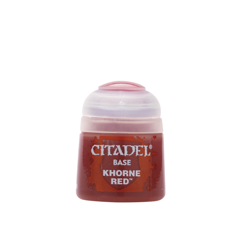 CITADEL COLOR BASE: KHORNE RED 12ML #21-04