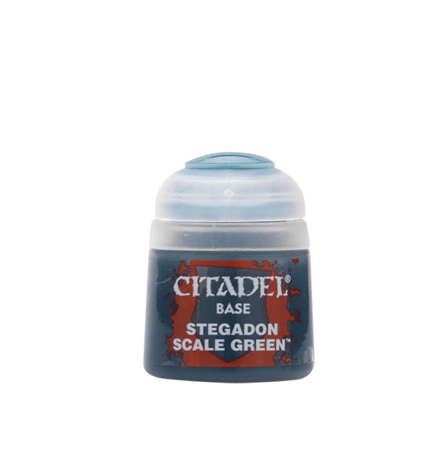 CITADEL COLOR BASE: STEGADON SCALE GREEN 12ml #21-10