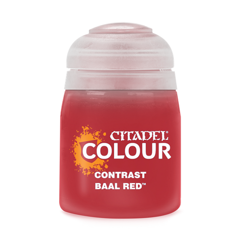 CITADEL COLOUR CONTRAST: BAAL RED (18ML)  #29-67
