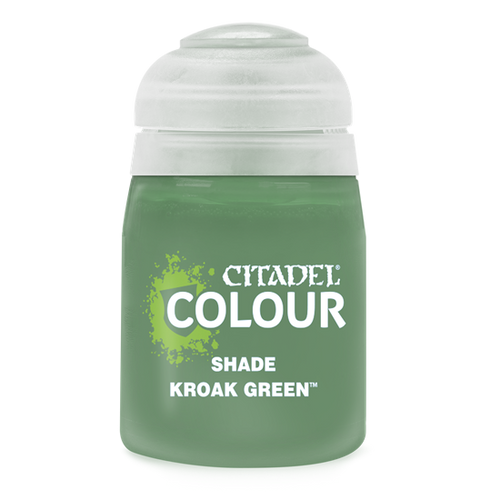 CITADEL COLOR SHADE: KROAK GREEN 18ML #24-29
