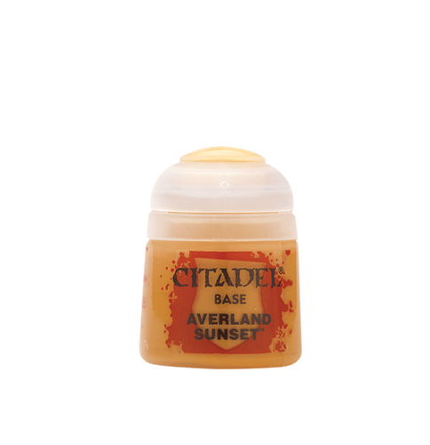 CITADEL COLOR BASE: AVERLAND SUNSET 12ml PAINT,  #21-01