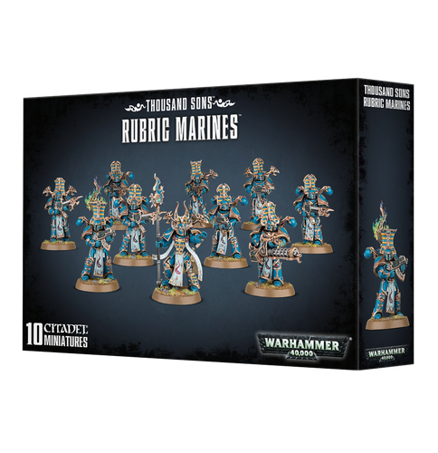 THOUSAND SONS RUBRIC MARINES MINIATURES, #43-35