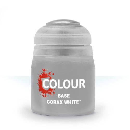 CITADEL COLOR BASE: CORAX WHITE 12ml PAINT, #21-52