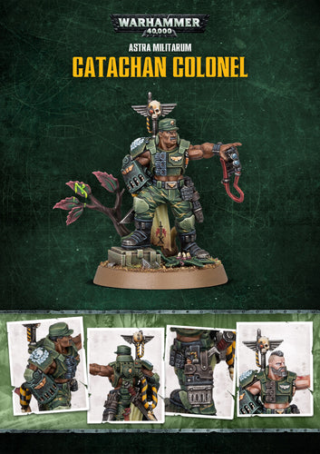 WARHAMMER 40K STORE ANNIVERSARY MINIATURE ASTRA MILITARIUM CATACHAN COLONEL