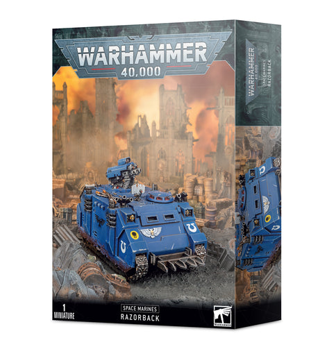 WARHAMMER 40K SPACE MARINES RAZORBACK, #48-21