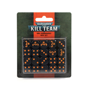 Warhammer 40k: KILL TEAM: ORK KOMMANDOS DICE SET, #102-82