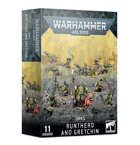 WARHAMMER 40K ORKS GRETCHIN 11 CITADEL MINIATURES #50-16