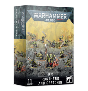 WARHAMMER 40K ORKS GRETCHIN 11 CITADEL MINIATURES #50-16