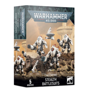 WARHAMMER 40K T'AU EMPIRE XV25 STEALTH BATTLESUITS #56-14