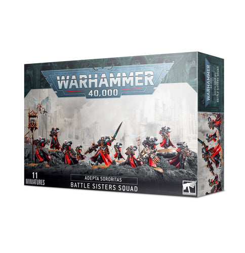 WARHAMMER 40K ADEPTA SORORITAS BATTLE SISTERS SQUAD, #52-20