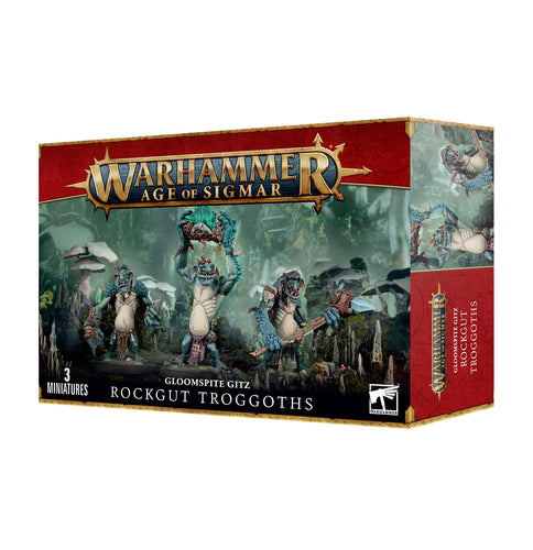 WARHAMMER AGE OF SIGMAR GLOOMSPITE GITZ ROCKGUT TROGGOTHS, #89-33