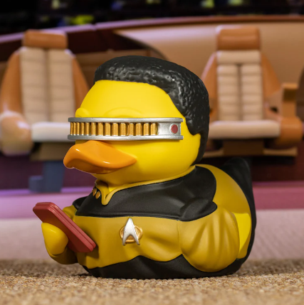 STAR TREK GEORDI LA FORGE TUBBZ COSPLAYING DUCK
