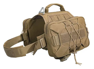 Pom Pom Tail Hound Dog Saddlebag Backpack