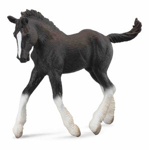 Reeves Collecta Shire Horse Foal Black