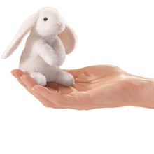Load image into Gallery viewer, Folkmanis Mini Lop Eared Rabbit Finger Puppet #2745
