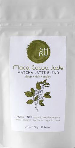 Saku Tea Maca Cocoa Jade-2.1oz Bag