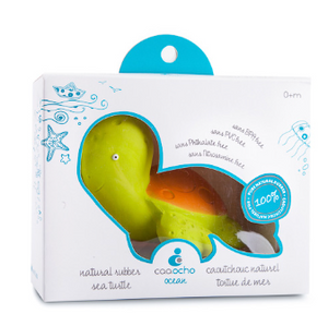 Mele the Sea Turtle Natural Rubber Bath Toy